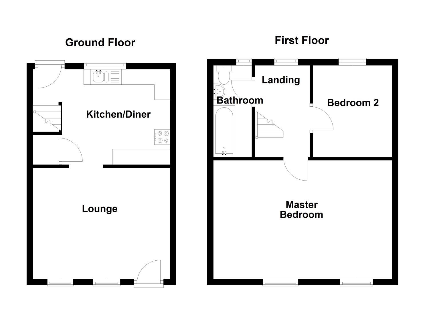 3 Huddersfield Road, Holmfirth - all floors.JPG