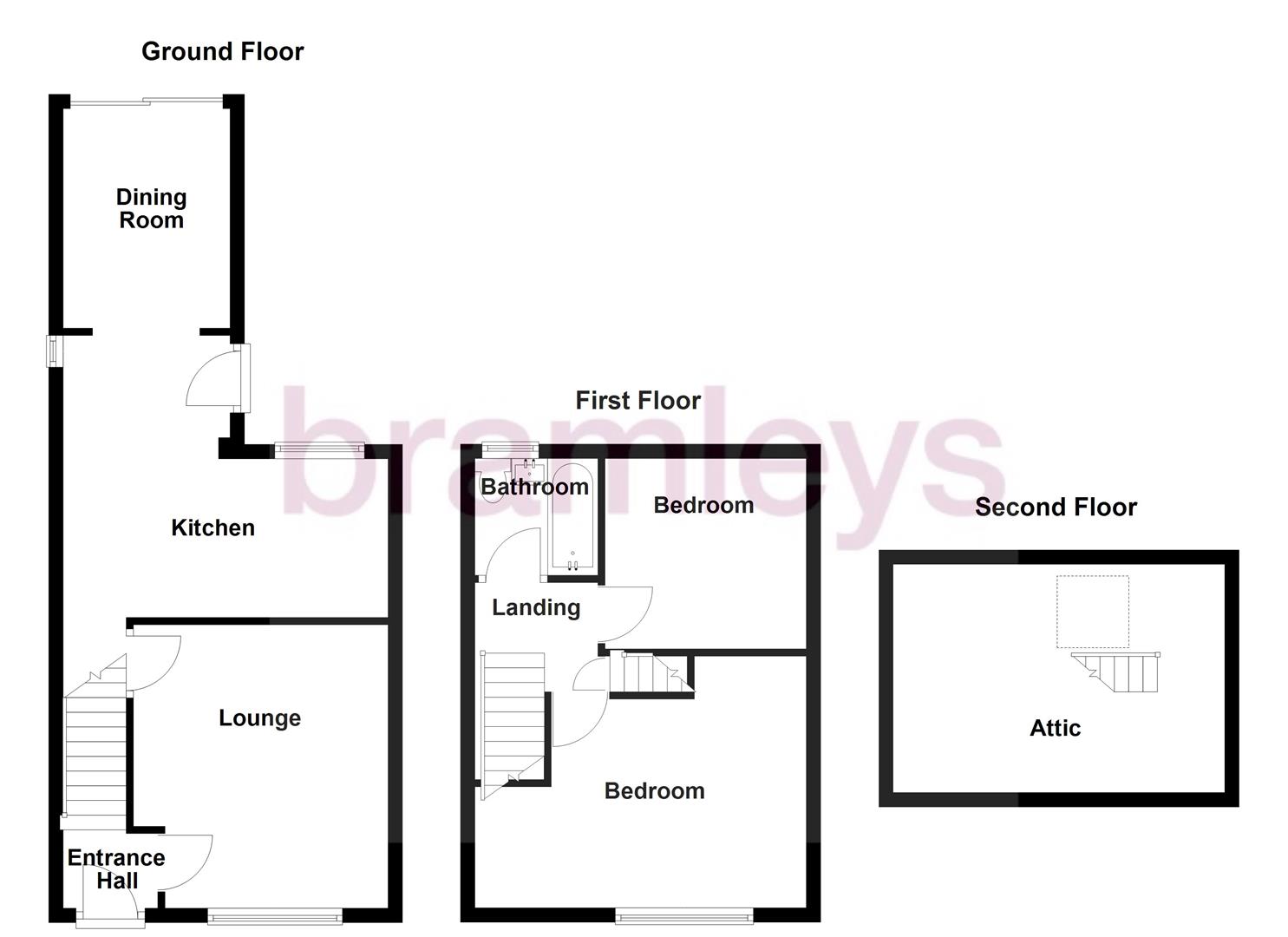 6 Rawthorpe Crescent, Rawthorpe - all floors.JPG