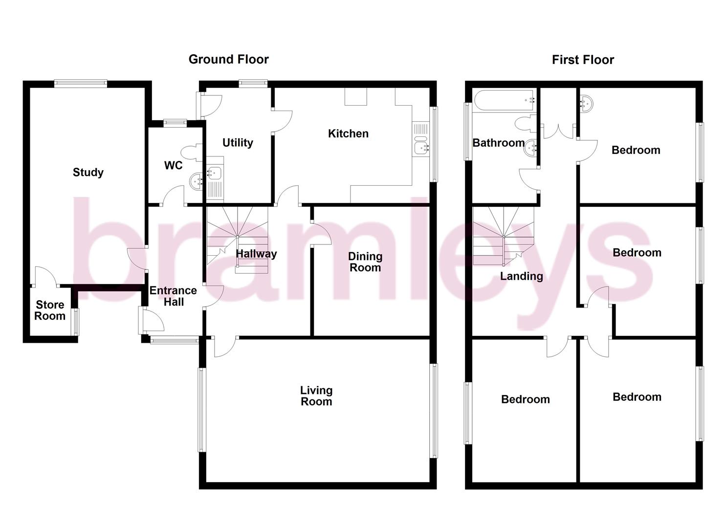 Warley Vicarage - all floors.JPG