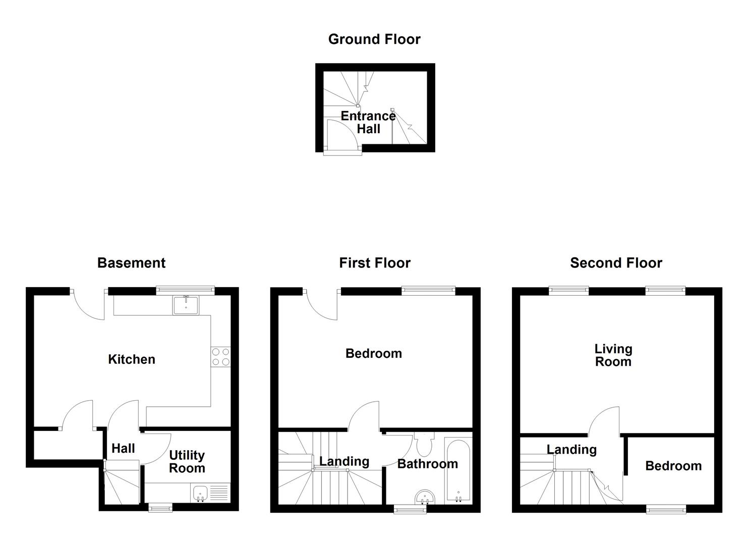 4 Green Grove, Kirkburton - all floors.JPG