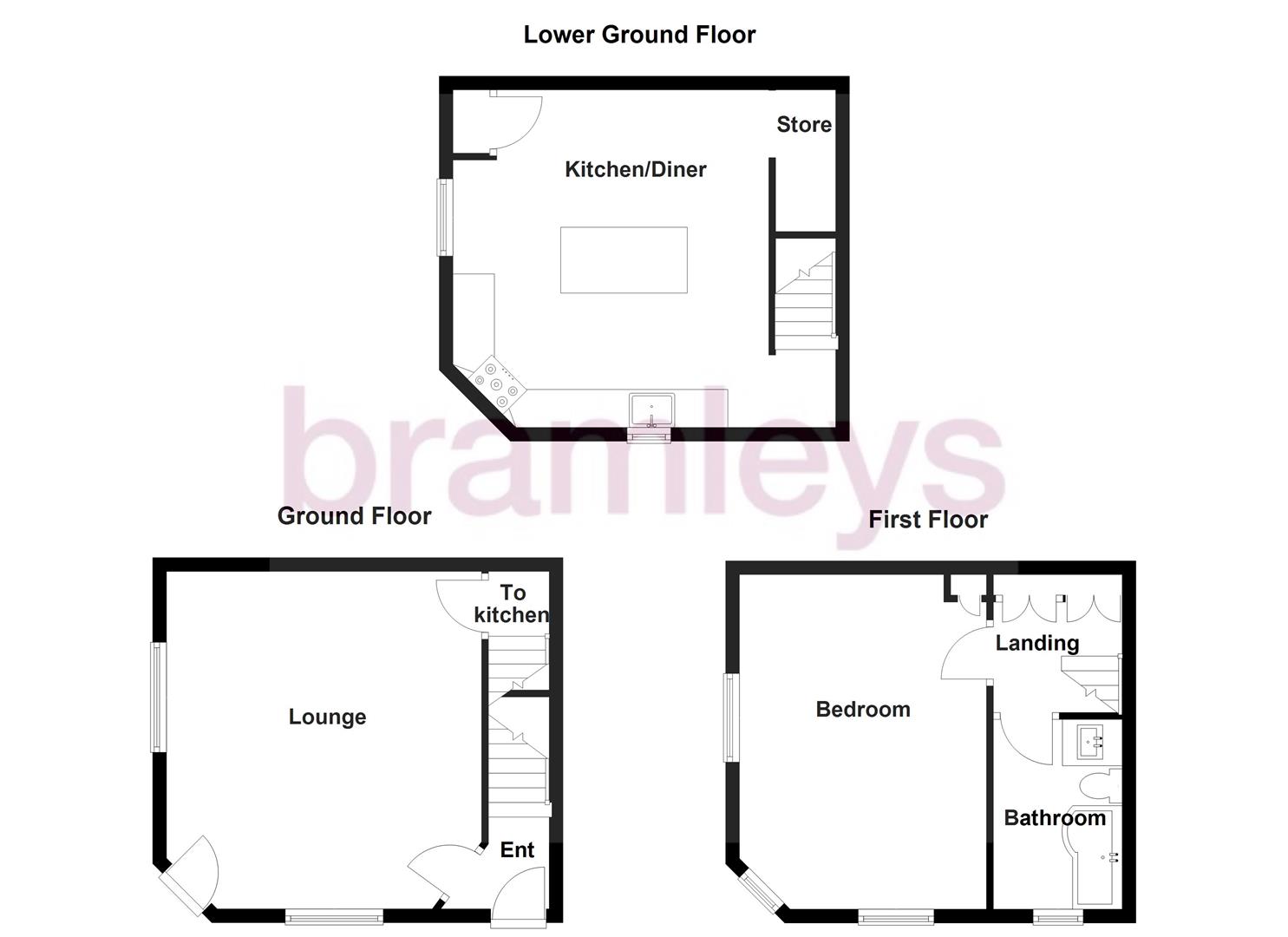 19 Shop Lane, Kirkheaton - all floors.JPG