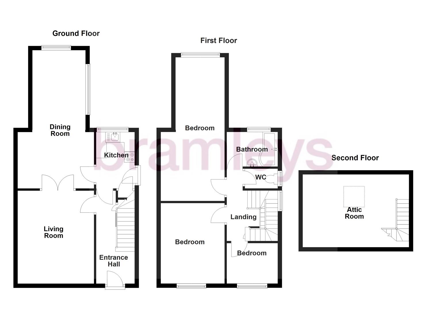 26 Clarkson Avenue, Heckmondwike - all floors.JPG