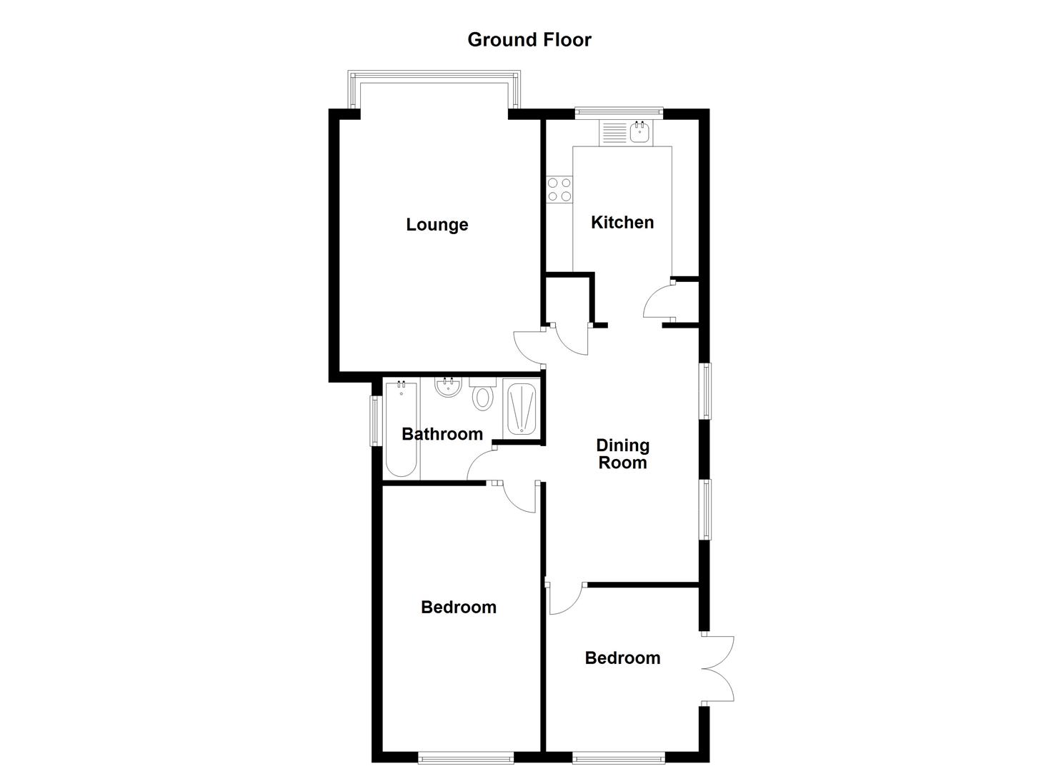100 liversedge hall lane, Liversedge - all floors.