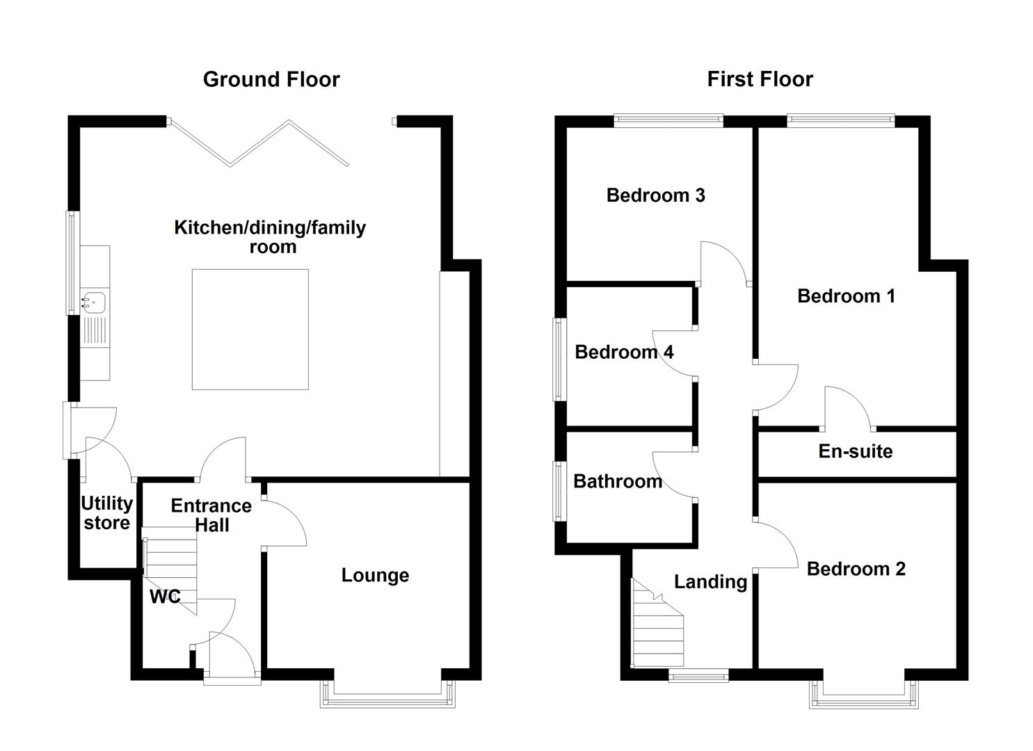 233 Huddersfield Road, Liversedge - all floors.JPG