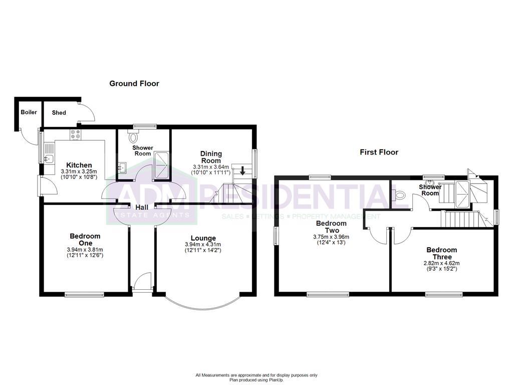 24 Pymroyd Lane, HUDDERSFIELD - all floors.JPG