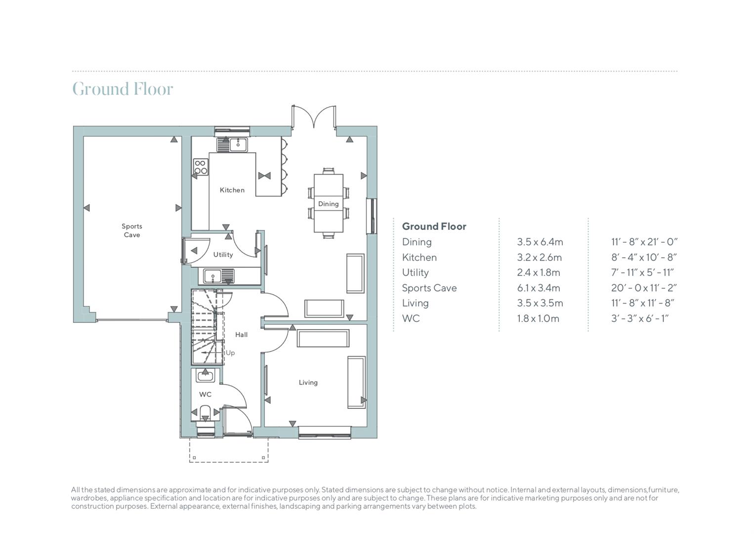 The Grange - Ground Floor Floor Plan - 4 Bed_page-
