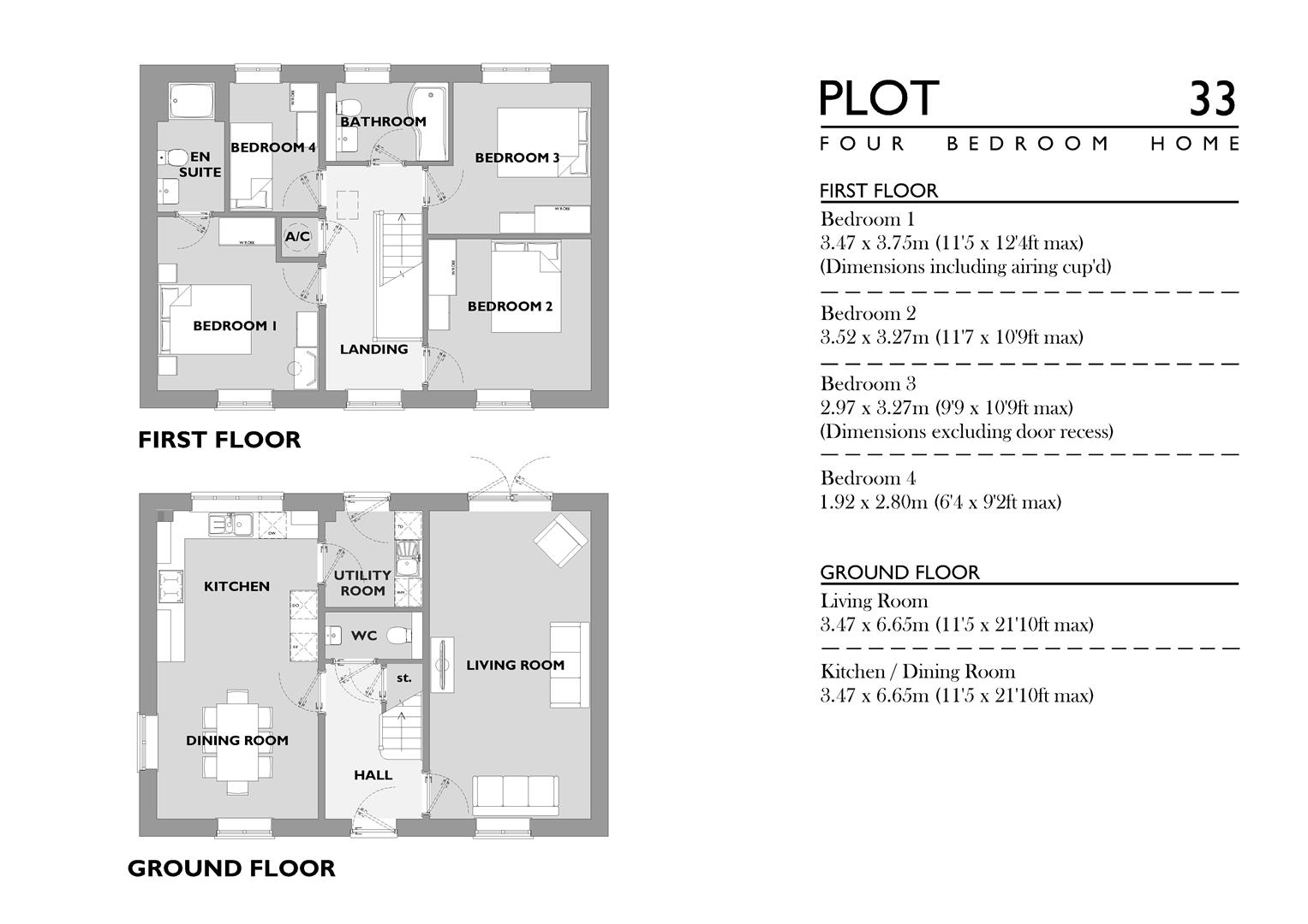 Plot 33 Floorplan