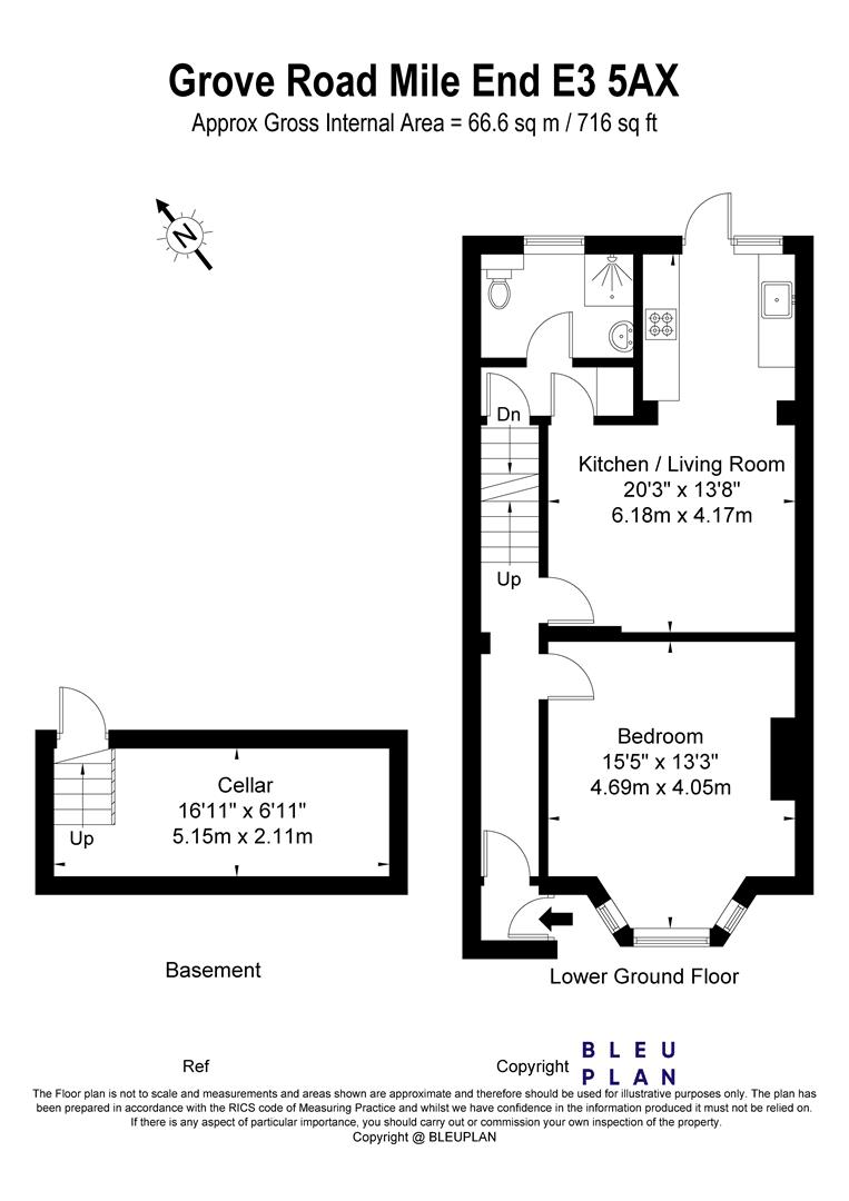 Basement Flat 44 Grove Road - Ab9iO1FK2X0mk2oZXckf