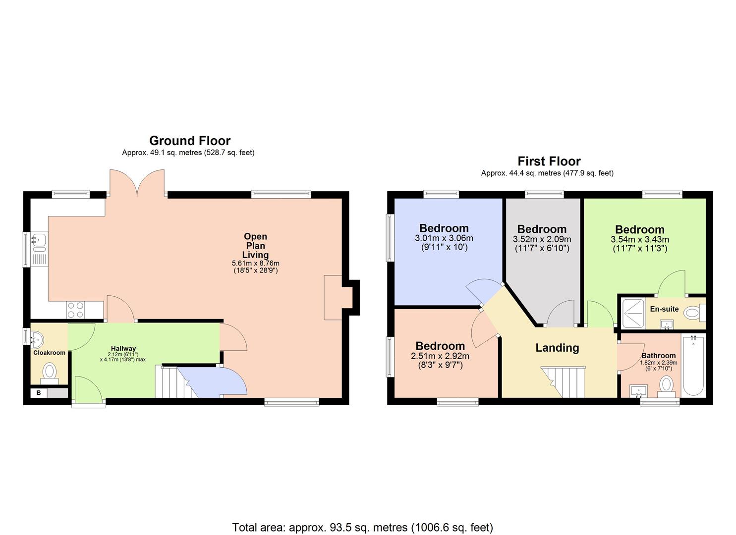 51 Station Road, Littleport - all floors.JPG