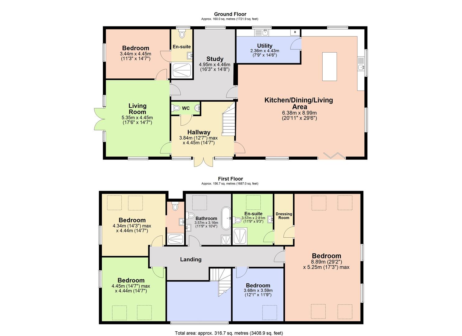 The Old Grey Barn, 23d The Cotes, Soham - all floo