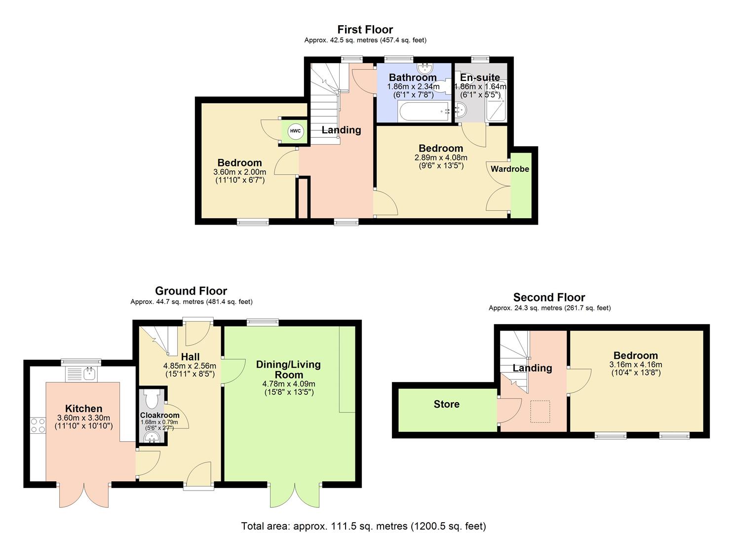 20A Forehill - all floors.JPG