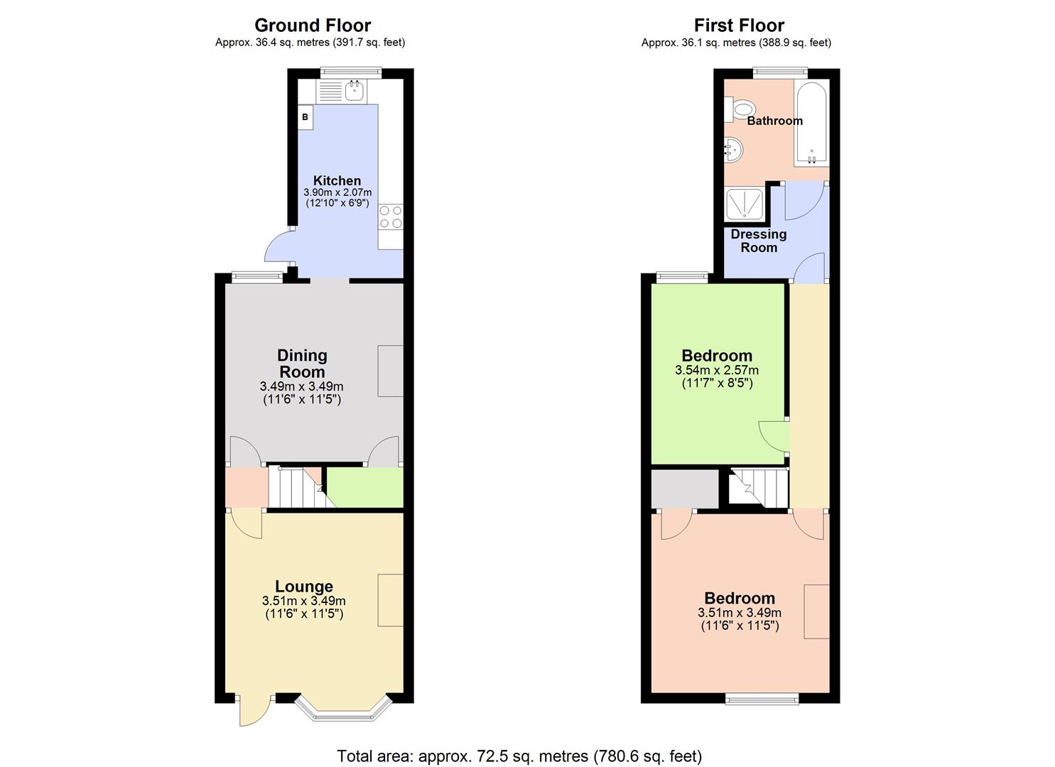 25 Deacons Lane, Ely - all floors.JPG
