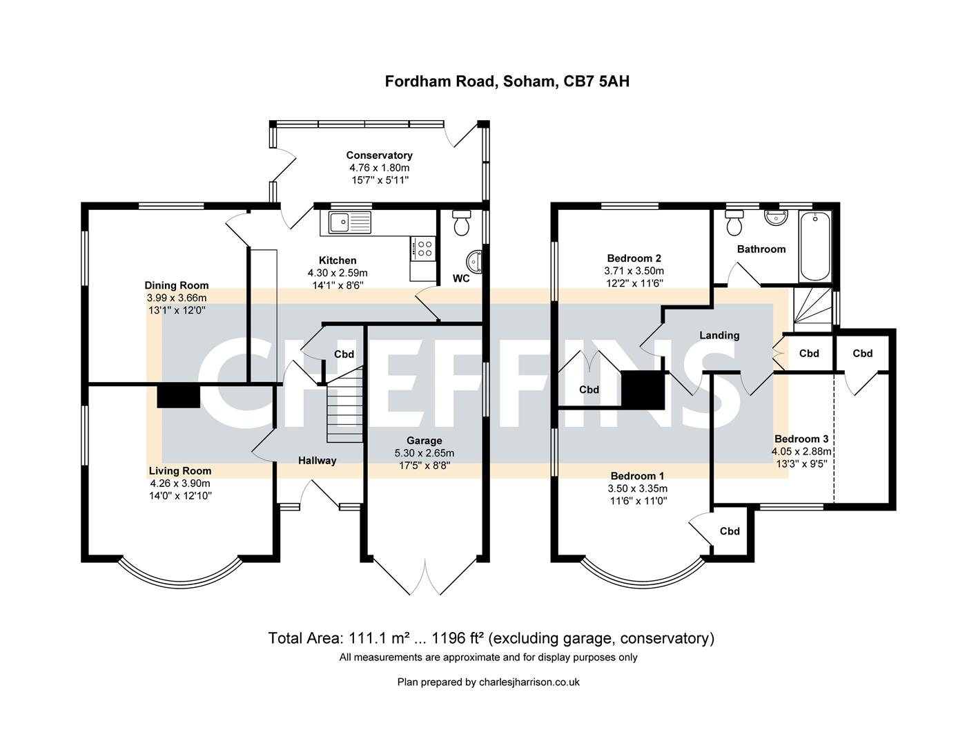 Floor plan - 64a, Fordham Road, Soham, CB7 5AH.jpg