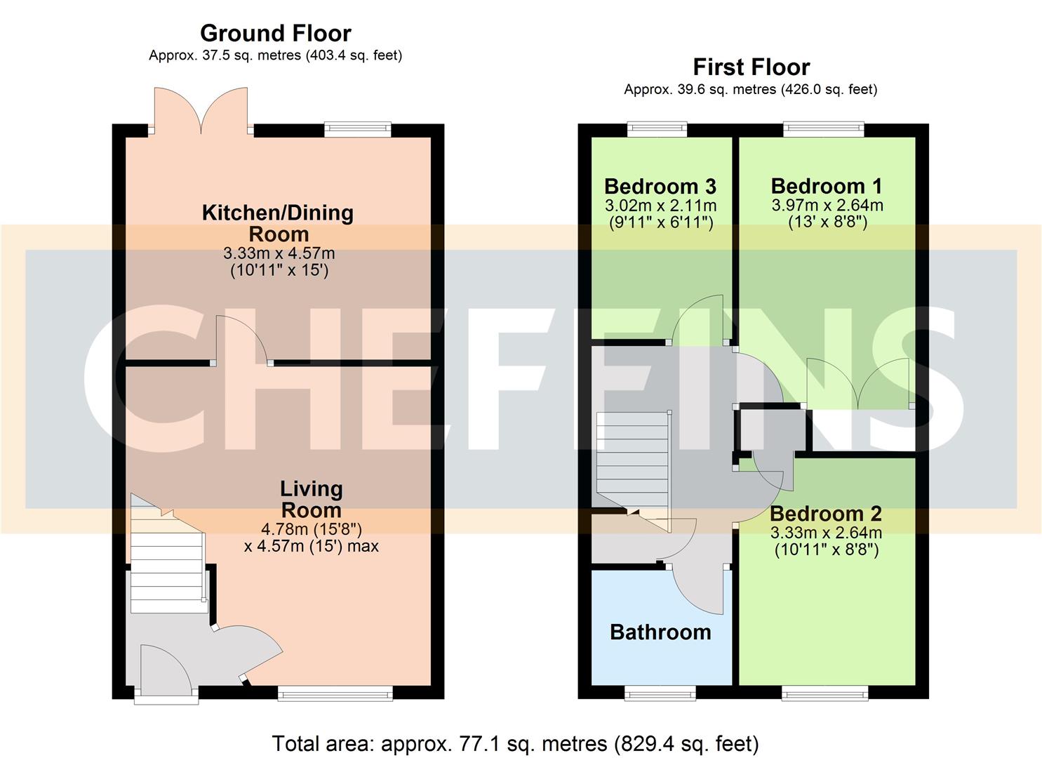 3 Cramswell Close - all floors.JPG