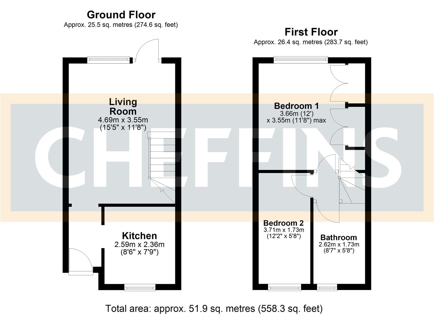 19 Reynolds Close, Haverhill - all floors.JPG