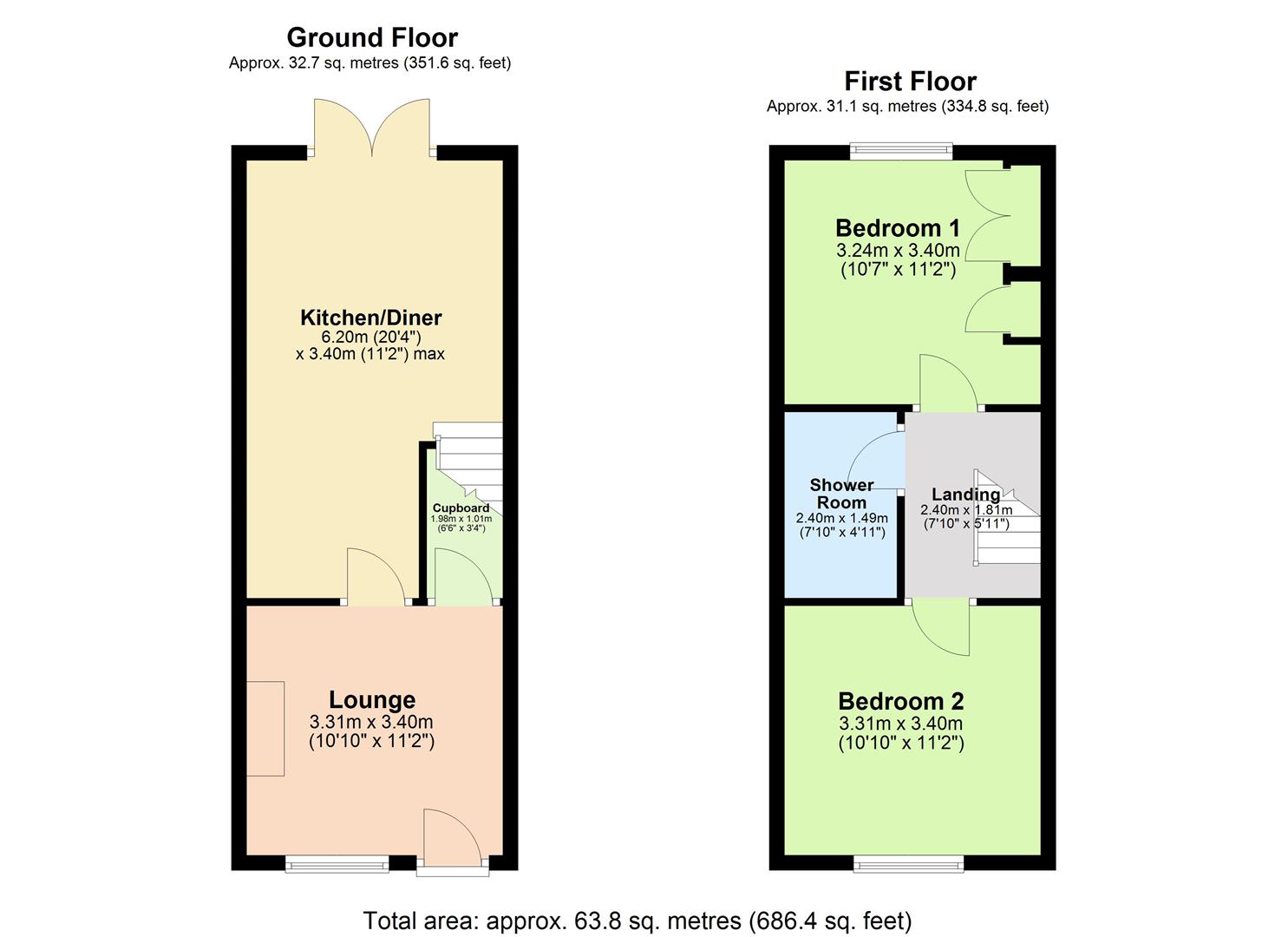 2 Ickleton Grange Cottages - all floors.JPG