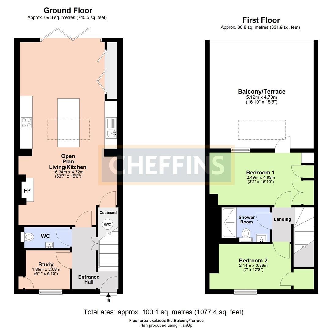 Trinity Cottages, Cambridge Road , Madingley, Camb