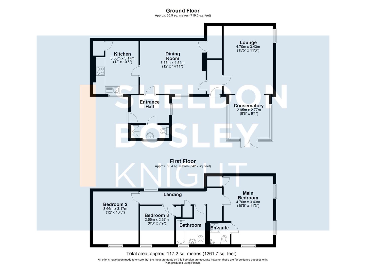 Floorplan Osbourne Cottage