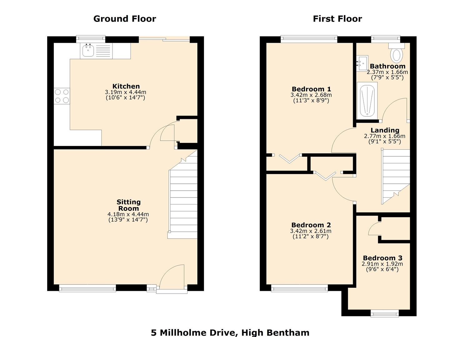 5 Millholme Drive, High Bentham.JPG