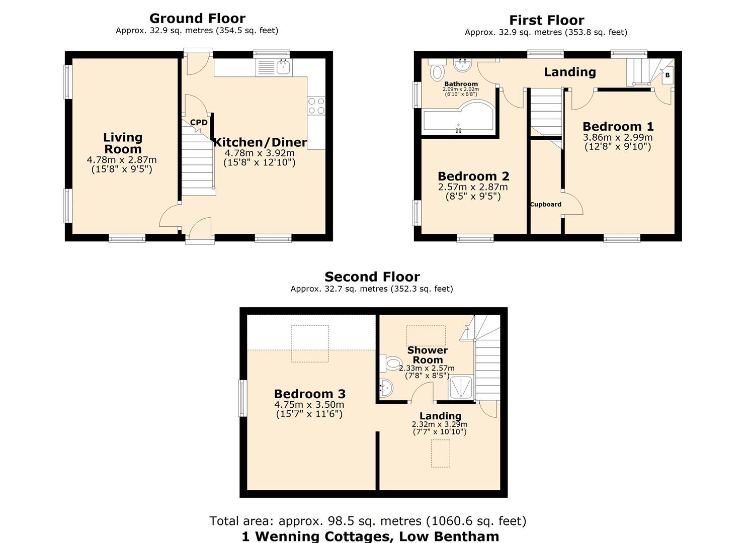 1 Wenning Cottages, Low Bentham.JPG