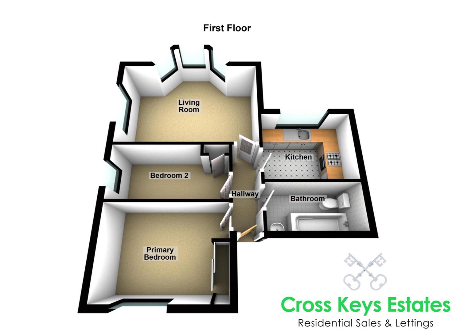 Top Floor Flat 68 College Avenue - 3D.JPG