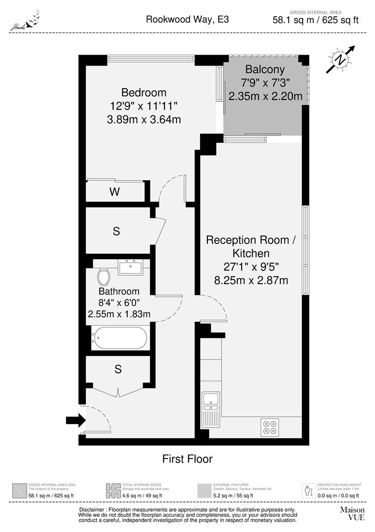 HAWKS - Whitemantle Court, Rookwood Way, E3-A4 Por