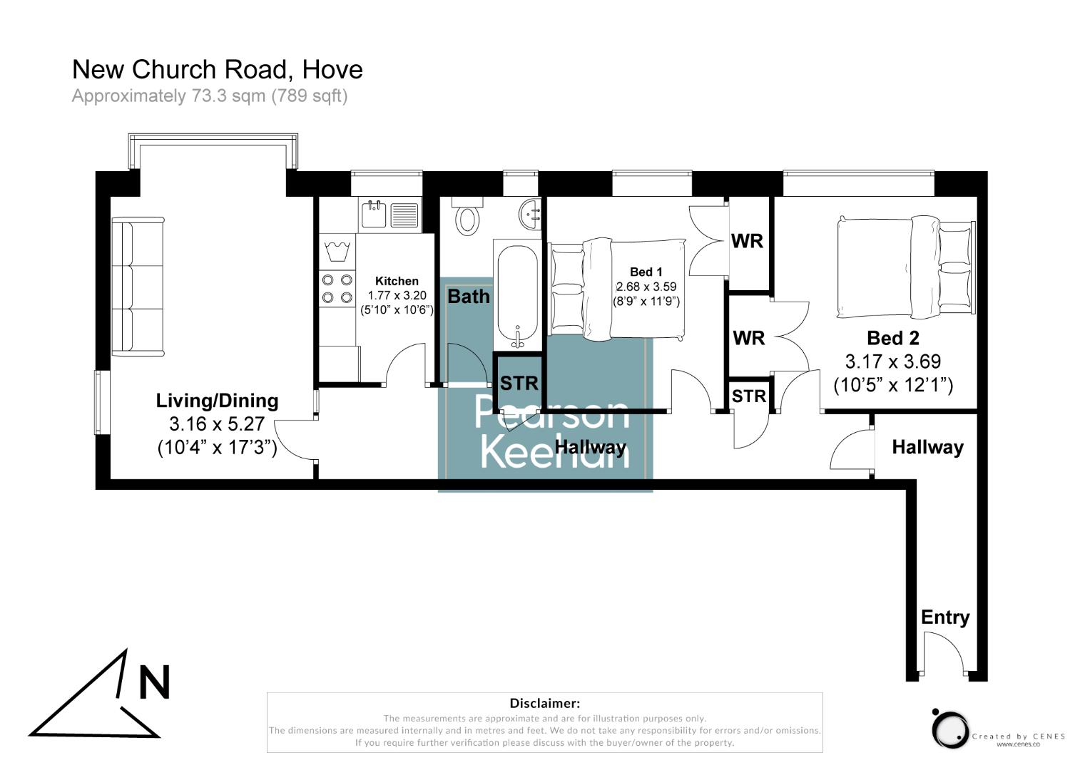 Flat 4, Aymer House FP.png