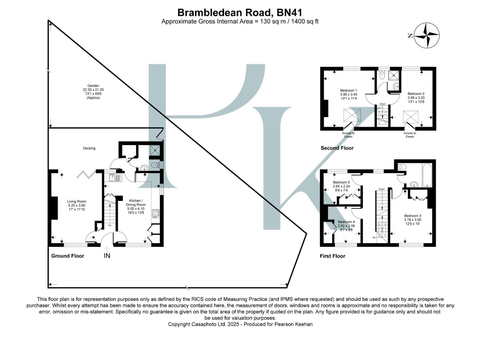 12 Brambledean Road, Portslade - Floor Plan New.jp