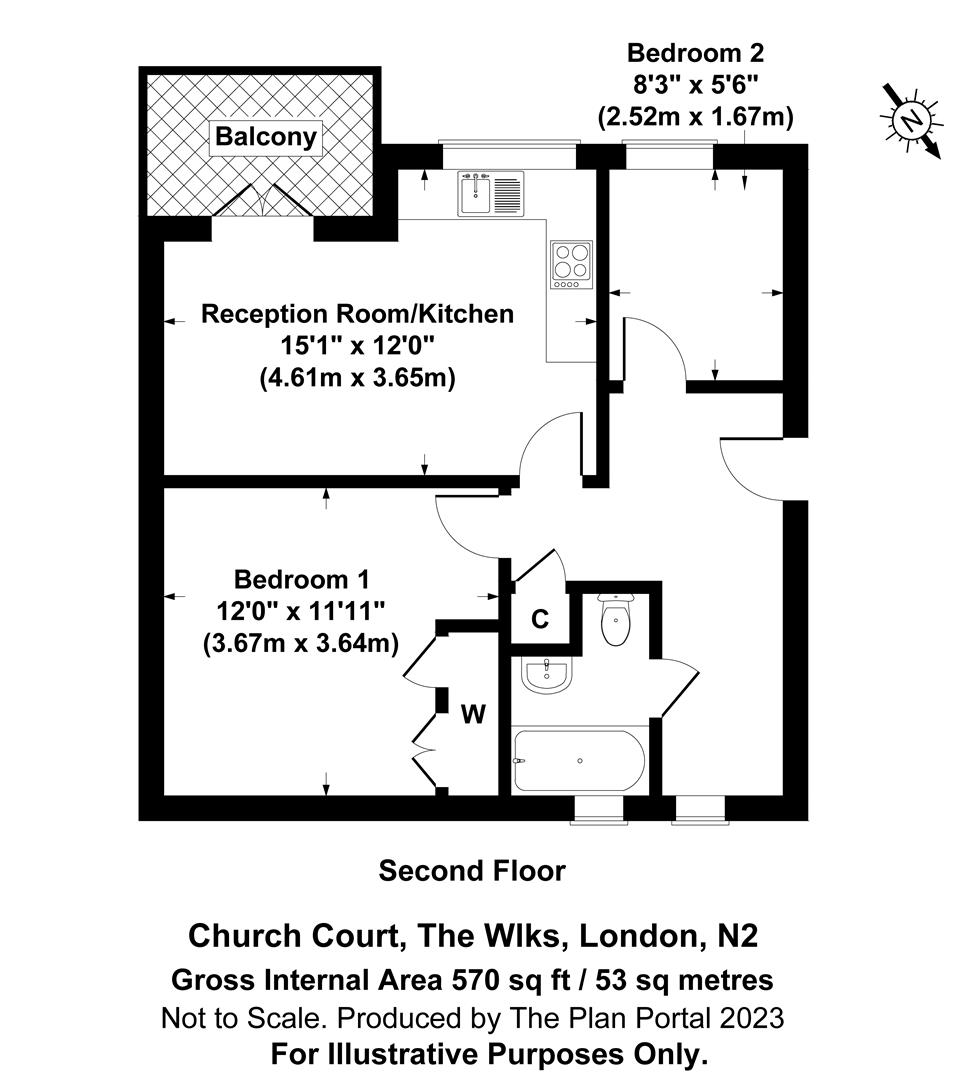 Floorplan Church Court, The Wlks, London, N2.jpg