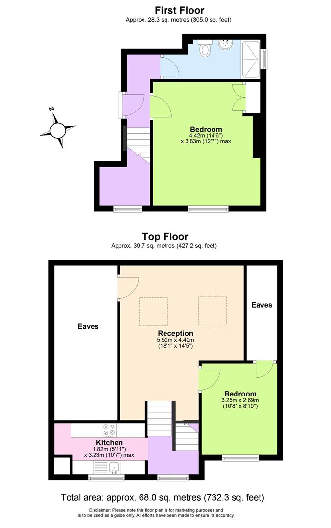 Flat 4 64 Longley Road SW17 floorplan.JPG