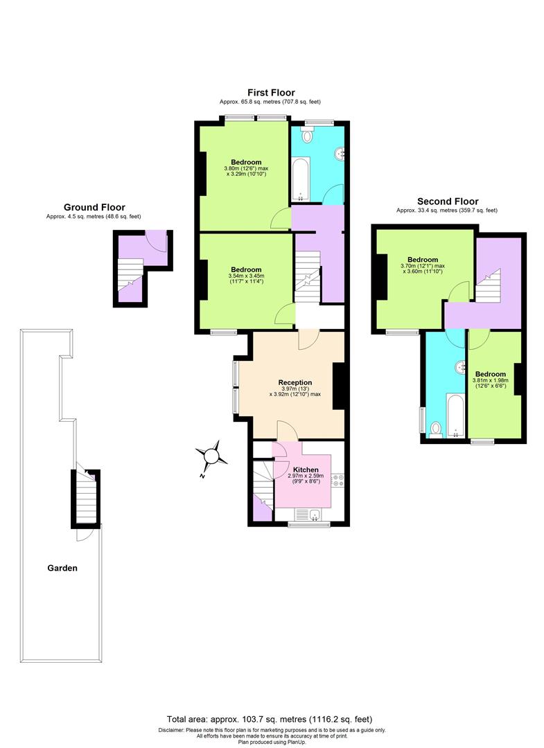 2a Gambole Road SW17 Floorplan.JPG