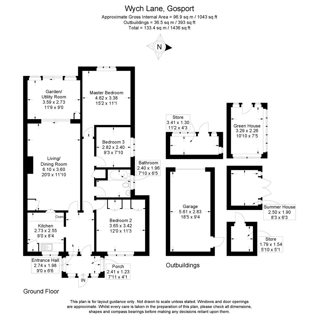 Wych Lane, Gosport.png