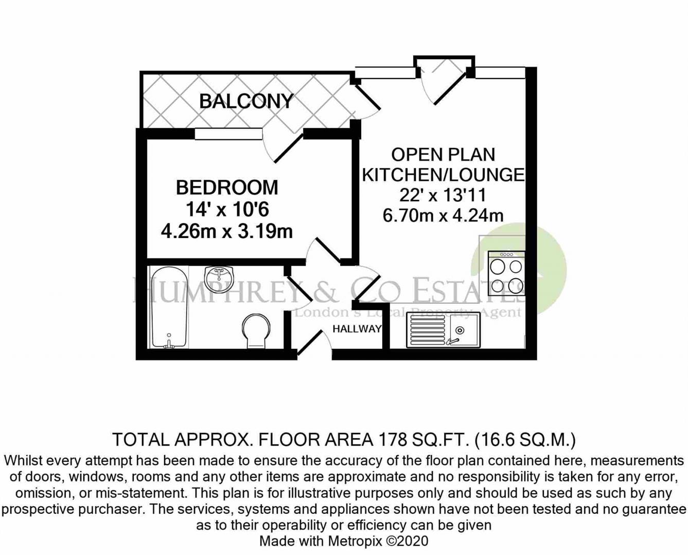 New Build One Bedroom Available