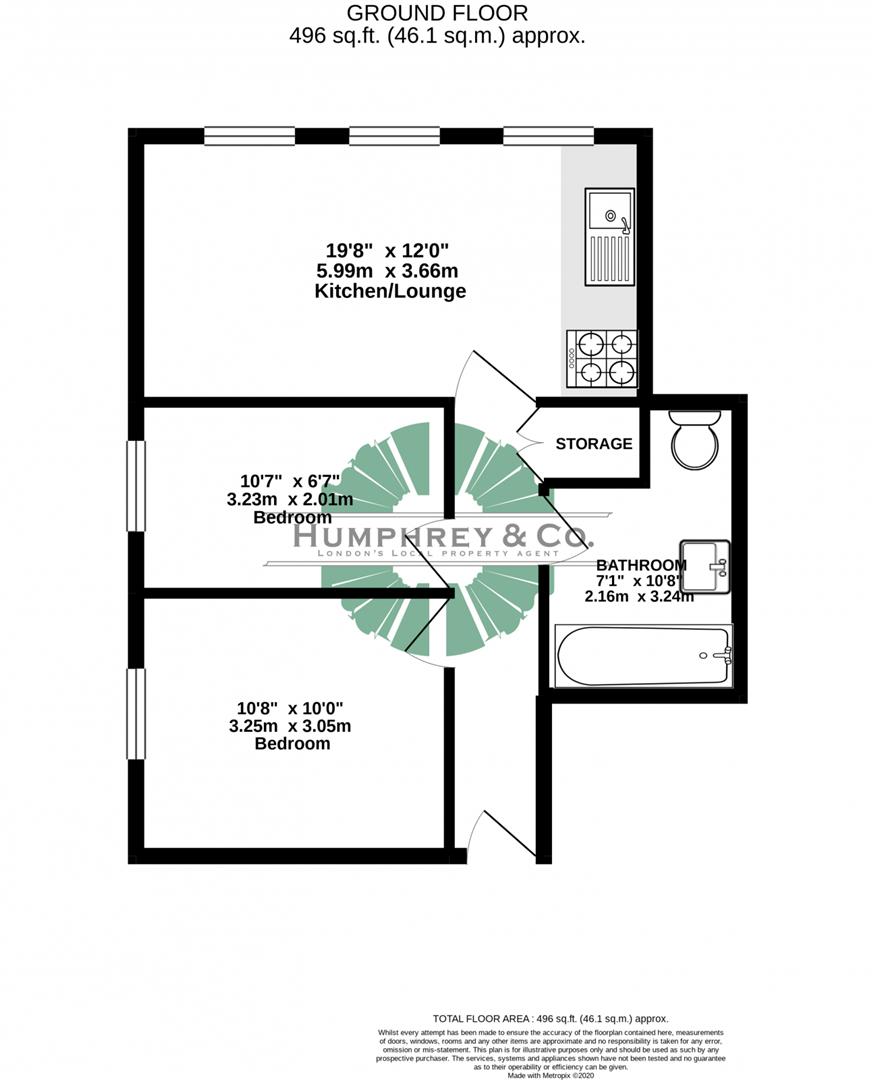Two Double Bedroom Flat