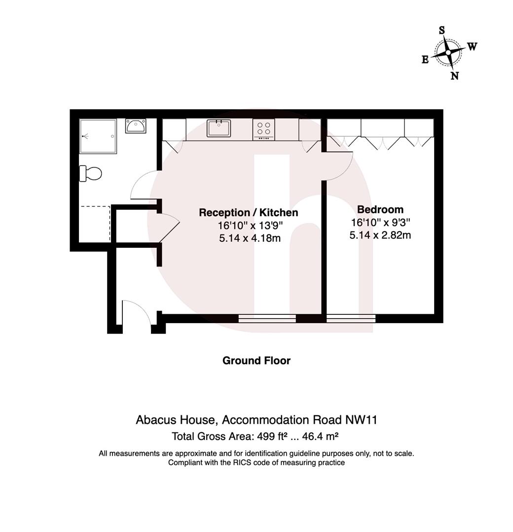Flat 3 Abacus House, 8a Accommodation Road NW11-wa