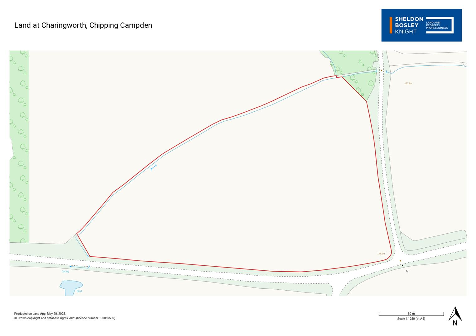 Plan of Land at Charingworth.png