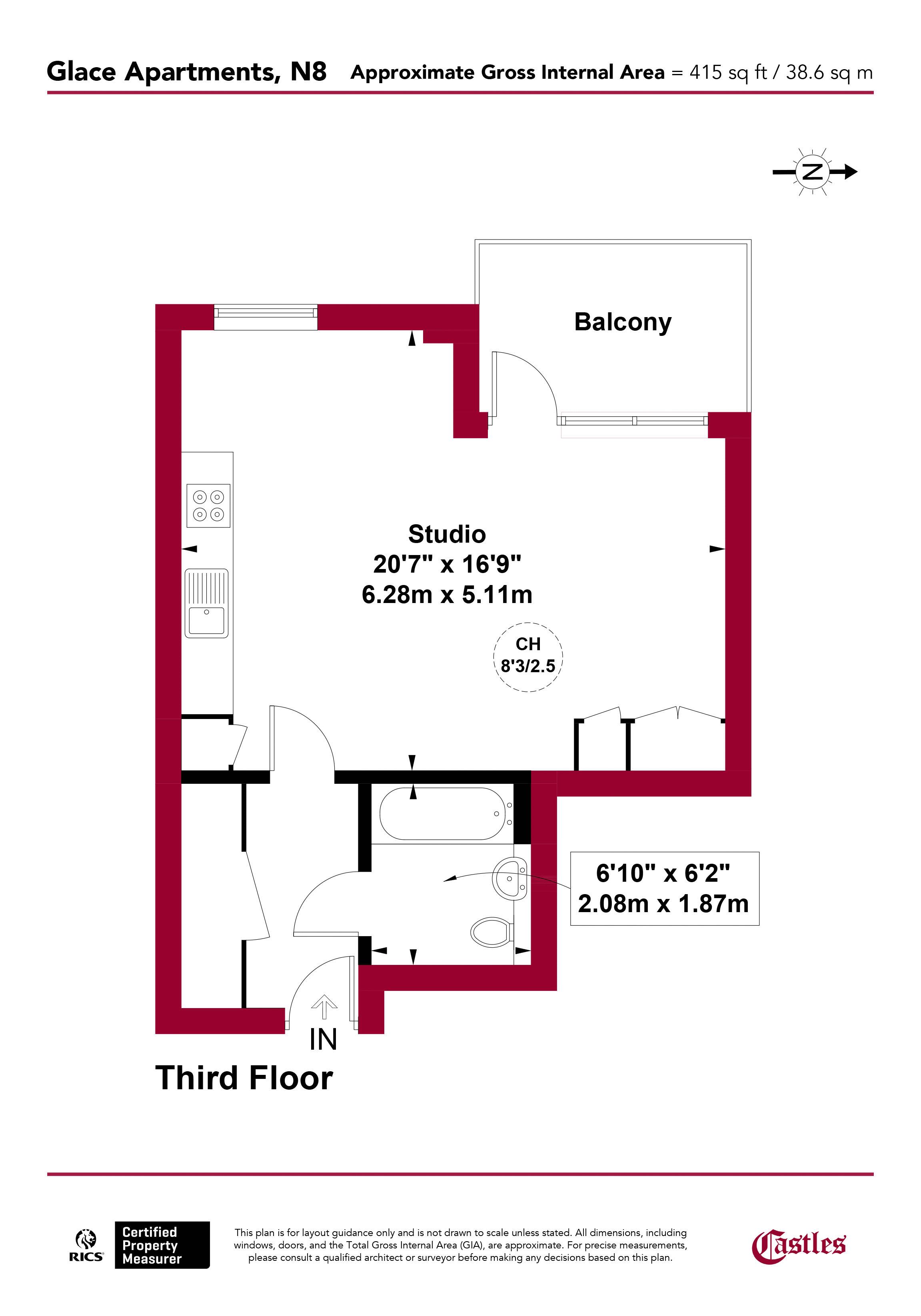 Glace Apartments, N8