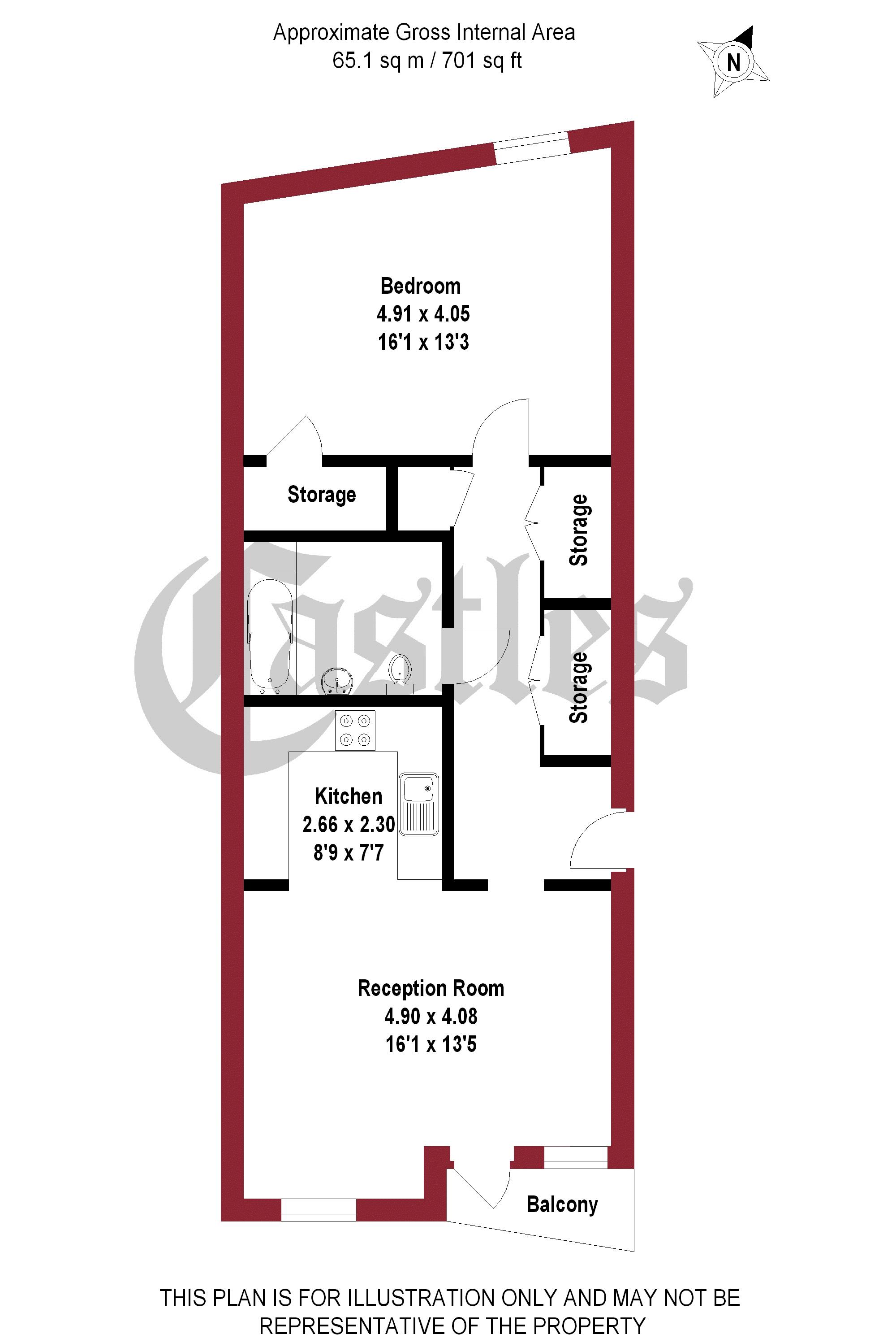 Archer 48 floorplan
